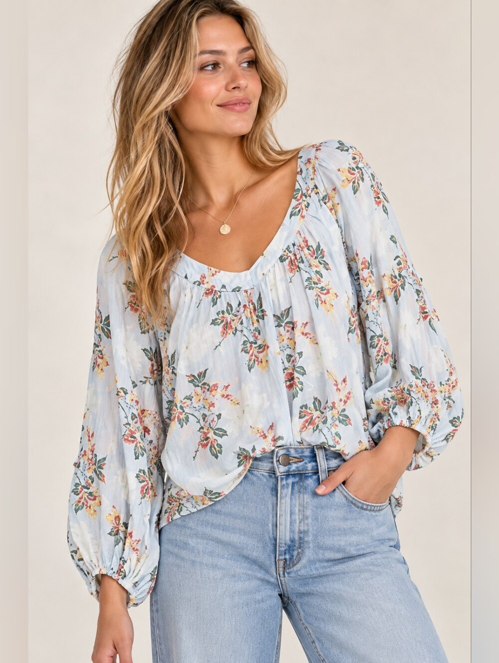 Maeve Anthropologie Floral Blouse SIZE 2 EUC